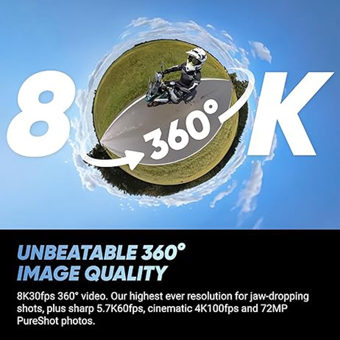 Insta360 X4 8K Action Camera - edisi BMW Motorrad