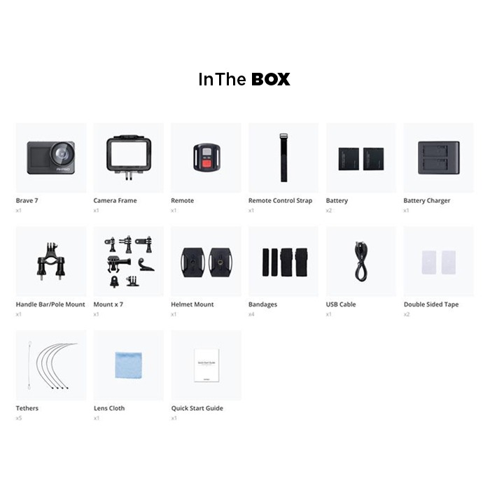 Akaso Brave 7 New Version 4K Action Camera