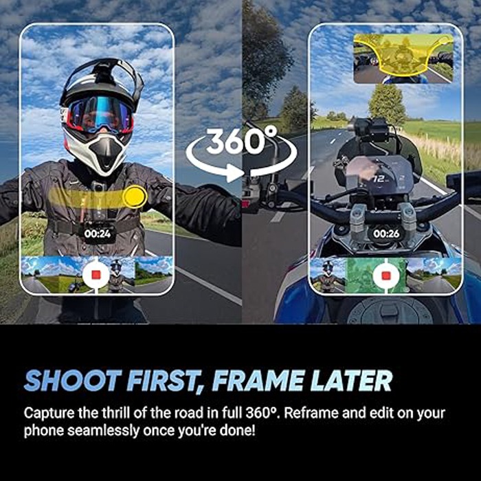 Insta360 X4 8K Action Camera - edisi BMW Motorrad