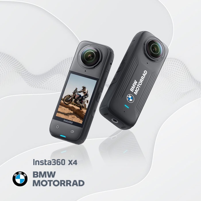 Insta360 X4 8K Action Camera - edisi BMW Motorrad