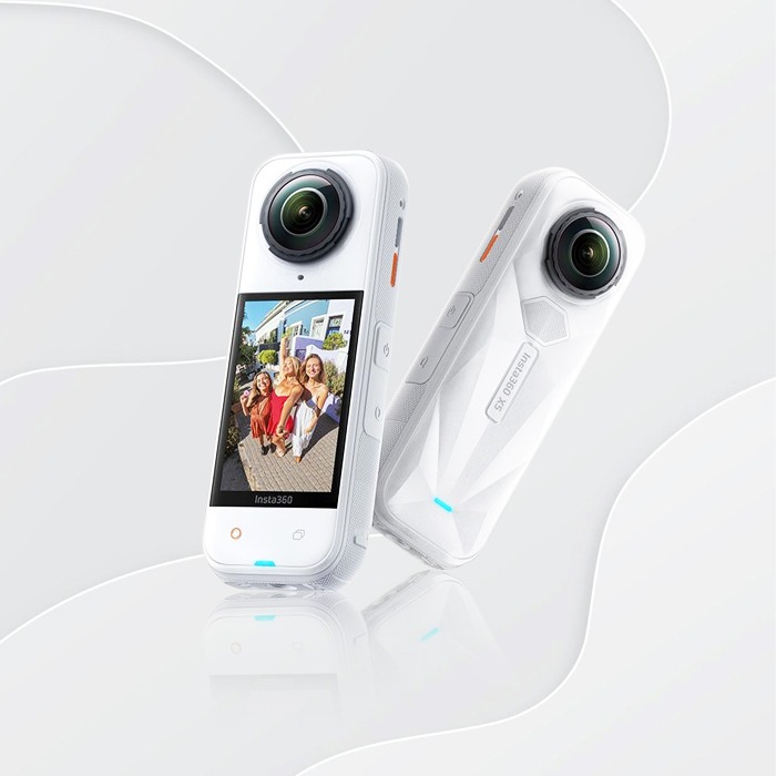 Insta360 X5 8K 360 Action Camera - Satin White Limited Edition