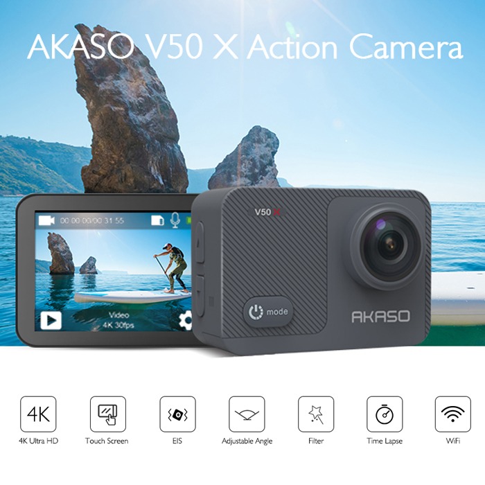 Akaso V50X New Version 4K Action Camera