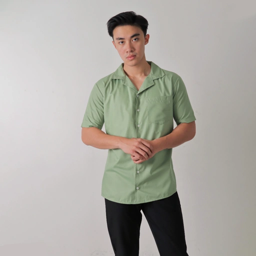 Image of MSMO Bradford Shirt SS / Kemeja Polos Pria / Kemeja Kantor / Kemeja Polos