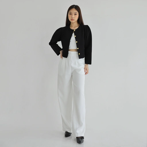 Image of MSMO Ofelia Outer Wanita Lengan Panjang / Long Outer Wanita / Outer Basic Wanita / Cardigan Wanita / Jaket Wanita / Cardigan