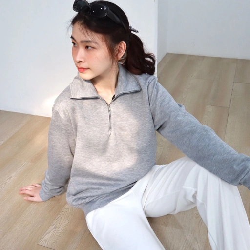 Image of MSMO Cooper Sweater Unisex Zipper Sweatshirt / Jaket Wanita / Jaket Hoodie / Outer Wanita Jacket