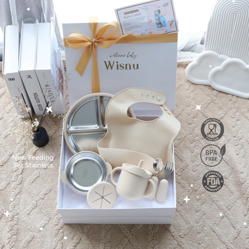 Feeding Set Stainless Boy