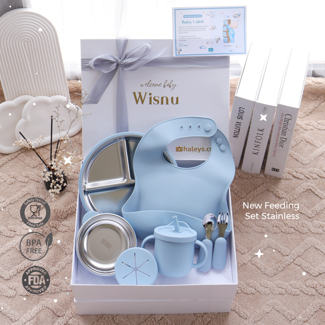 Feeding Set Stainless Boy