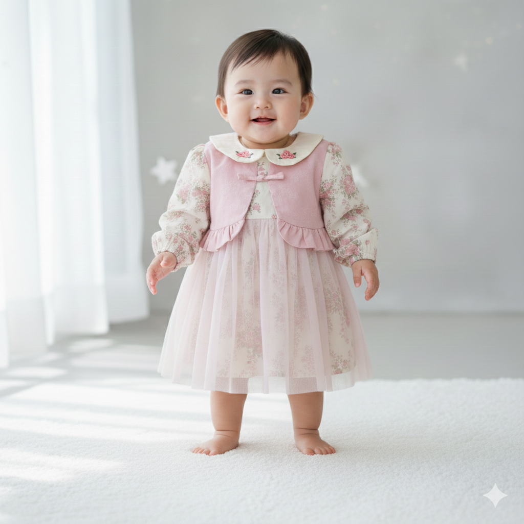 Flower Dress Set