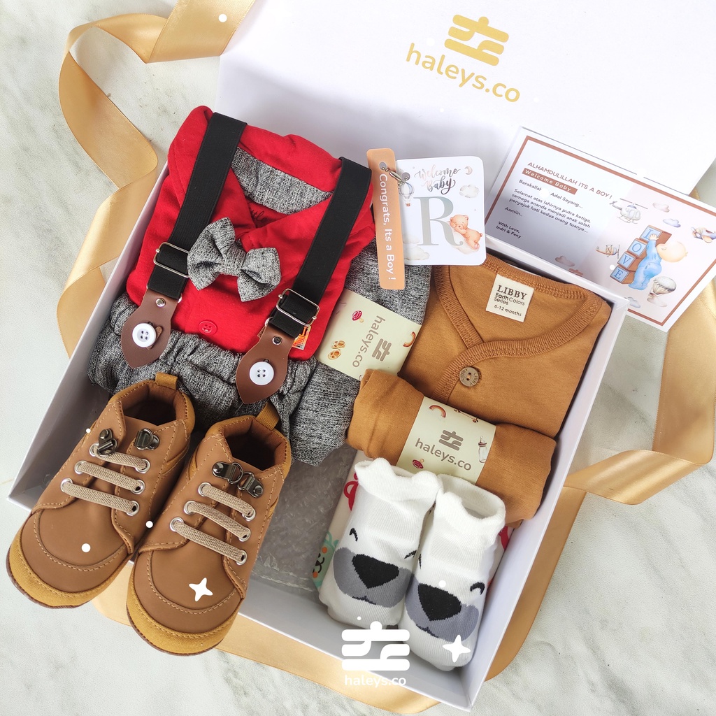 Baby Tuxedo Red Set / 6 - 12 Month