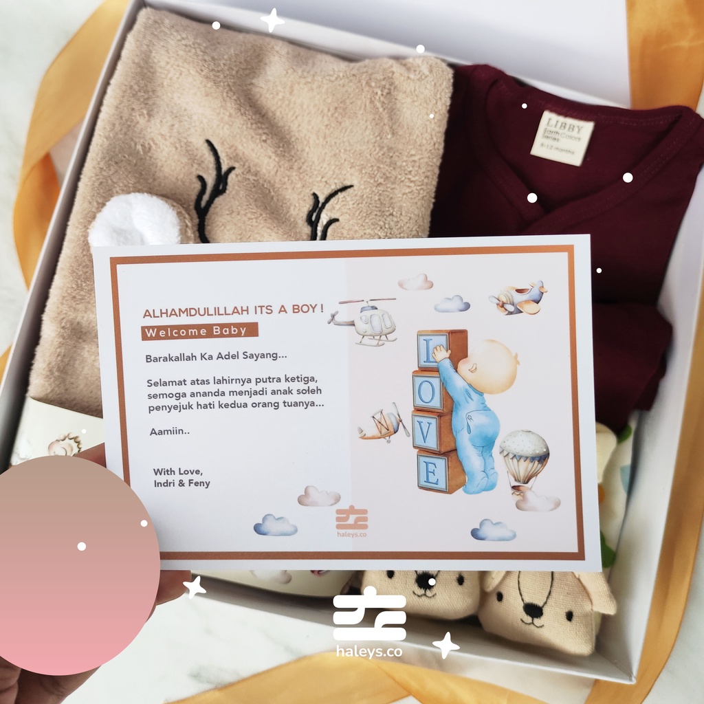 Baby Care Set Ginger (Boy) 0 - 12 Month
