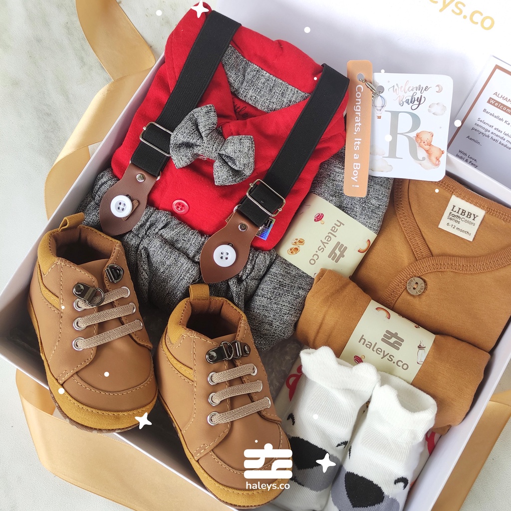 Baby Tuxedo Red Set / 6 - 12 Month