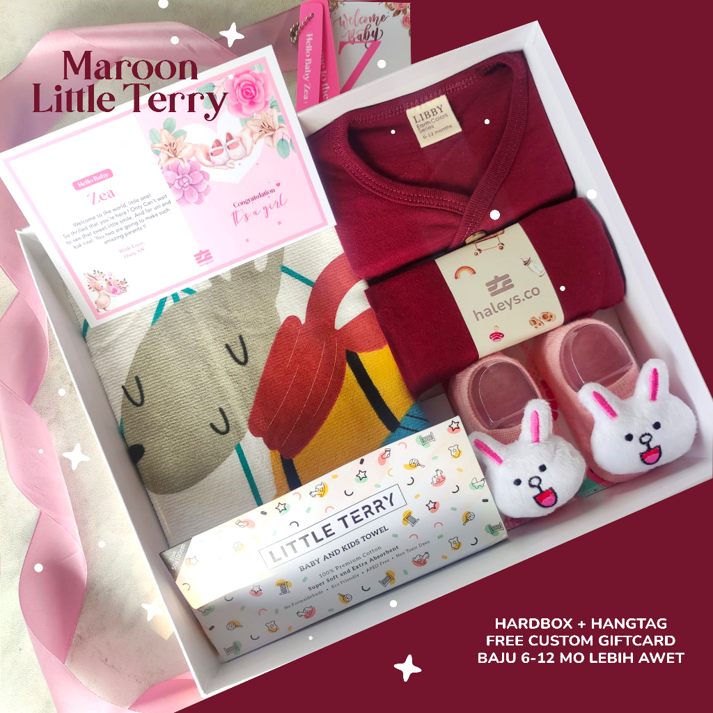 Little Terry Baby Set ( Girl ) / 0 - 12 Month