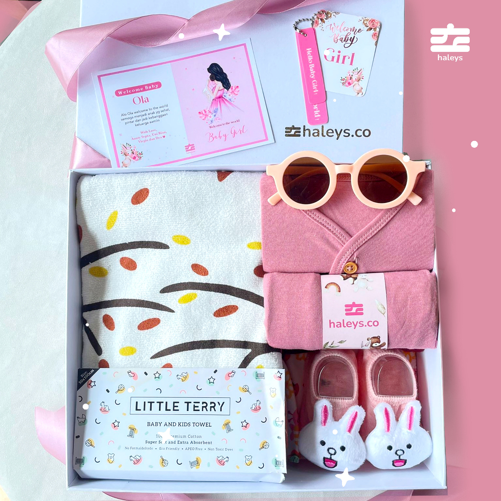 Little Terry Baby Set ( Girl ) / 0 - 12 Month