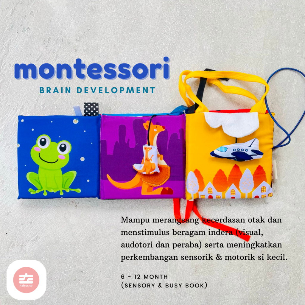 Montessori Sensory Books