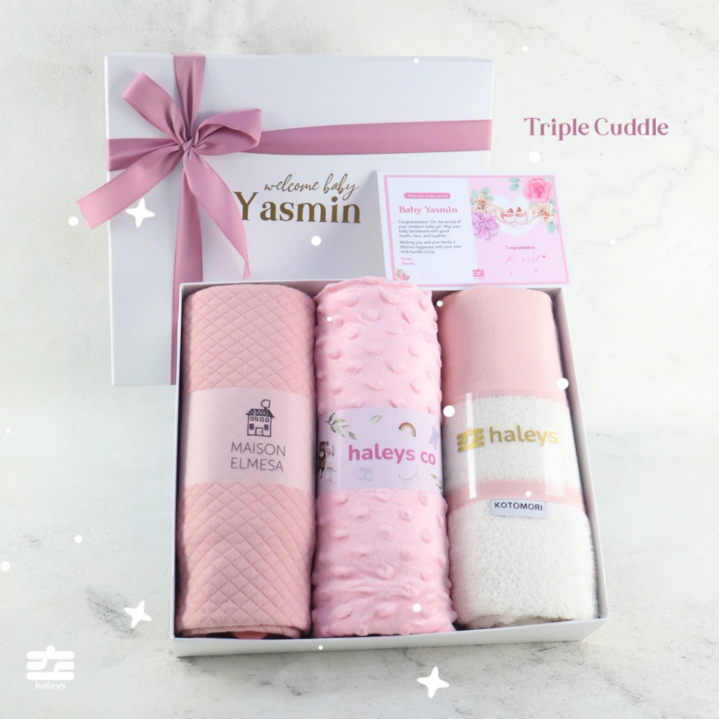 Triple Cuddle Set / 0 - 12 Month