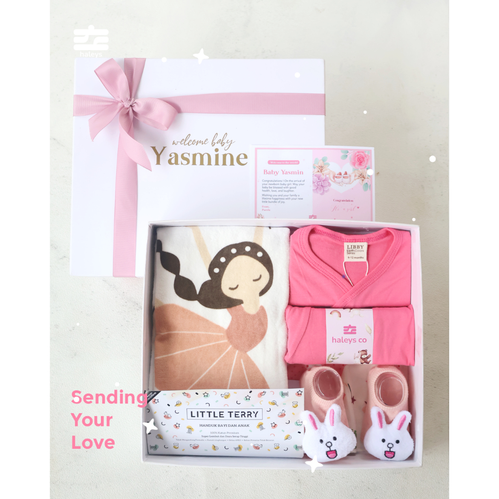 Little Terry Baby Set ( Girl ) / 0 - 12 Month