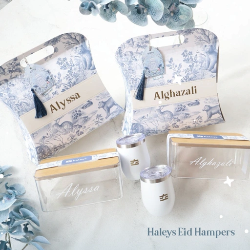Image of  Haleys.co Hampers Premium | Hampers Spesial Lebaran | Softbox Eid Hampers | Hadiah Lebaran Premium & Stylish 