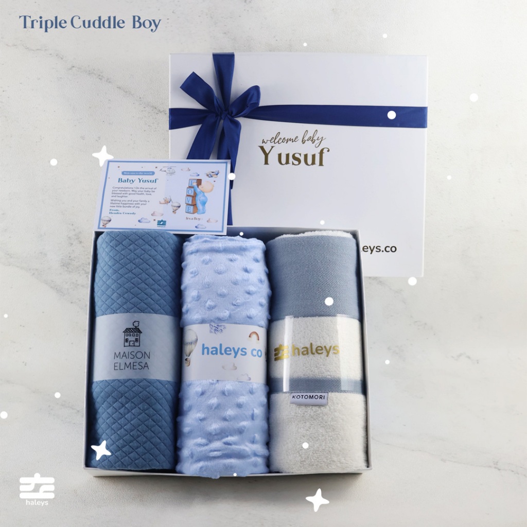Triple Cuddle Set / 0 - 12 Month