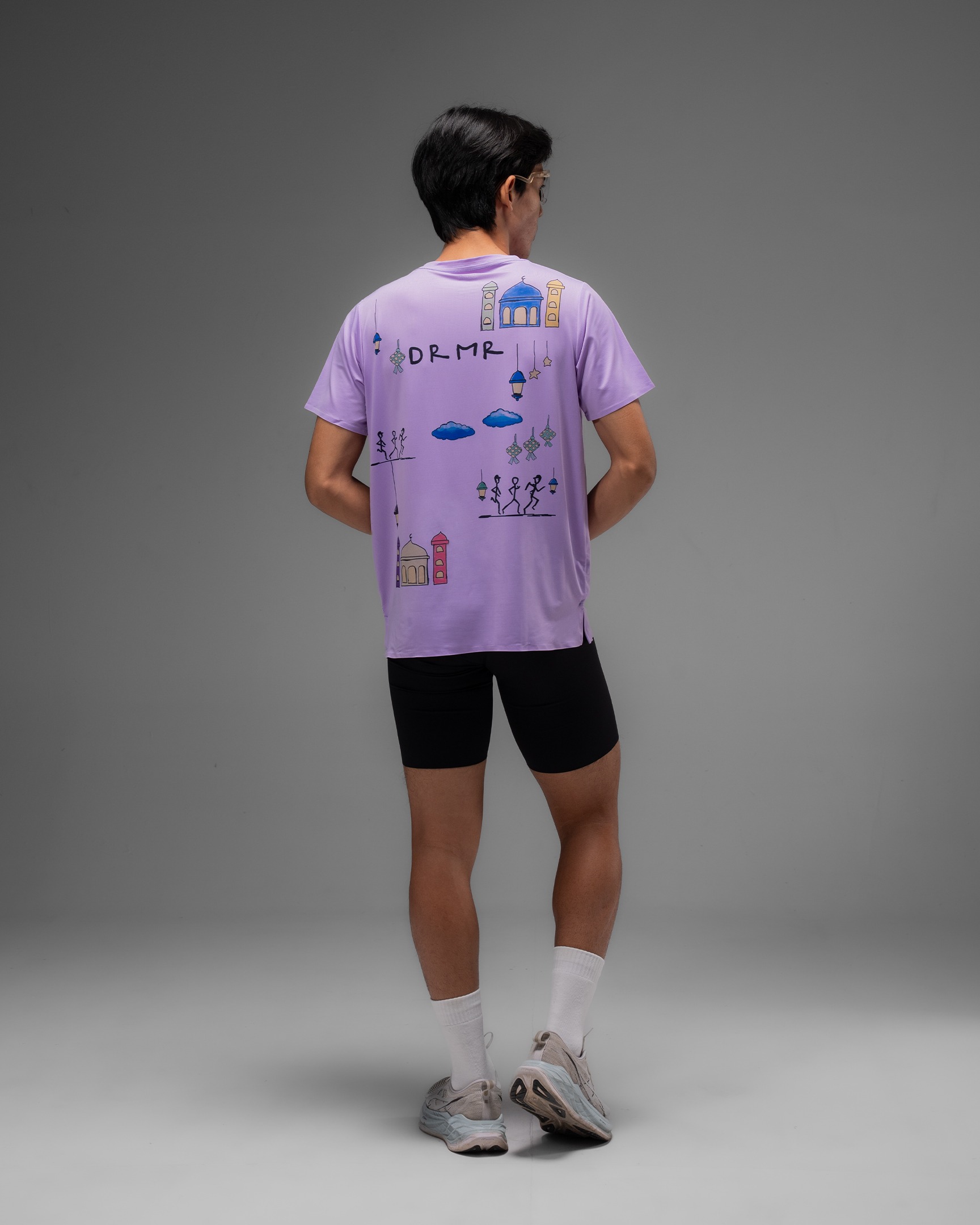 Ramadhan Edition Men's Short Sleeve - Lavender 