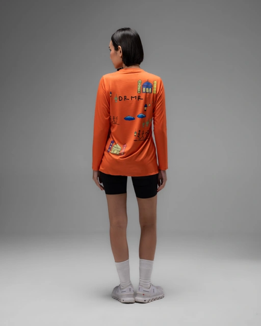 Image of Ramadhan Edition Women's Long Sleeve - Orange