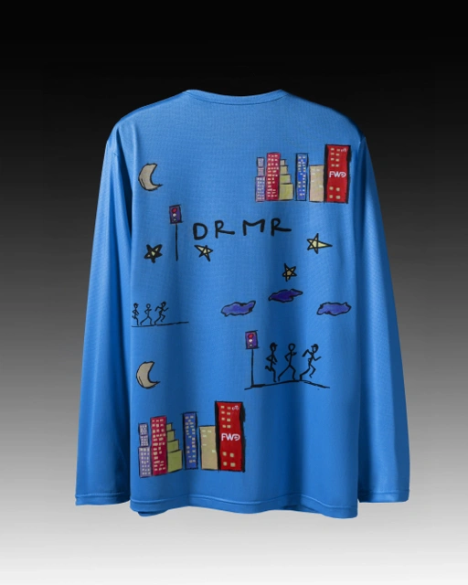 Image of The Second Sound Long Sleeve - Blue