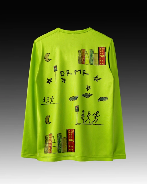 Image of The Second Sound Long Sleeve - Acid Lime