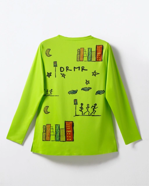 Image of WOMEN’S Long Sleeve - Acid Lime
