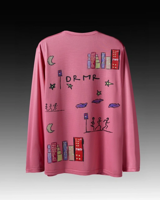 Image of The Second Sound Long Sleeve - Pink