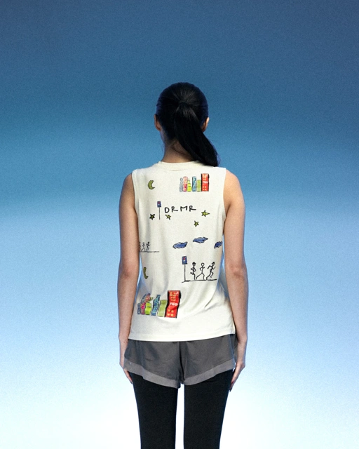 Image of TANK WOMEN'S - ANTIQUE WHITE