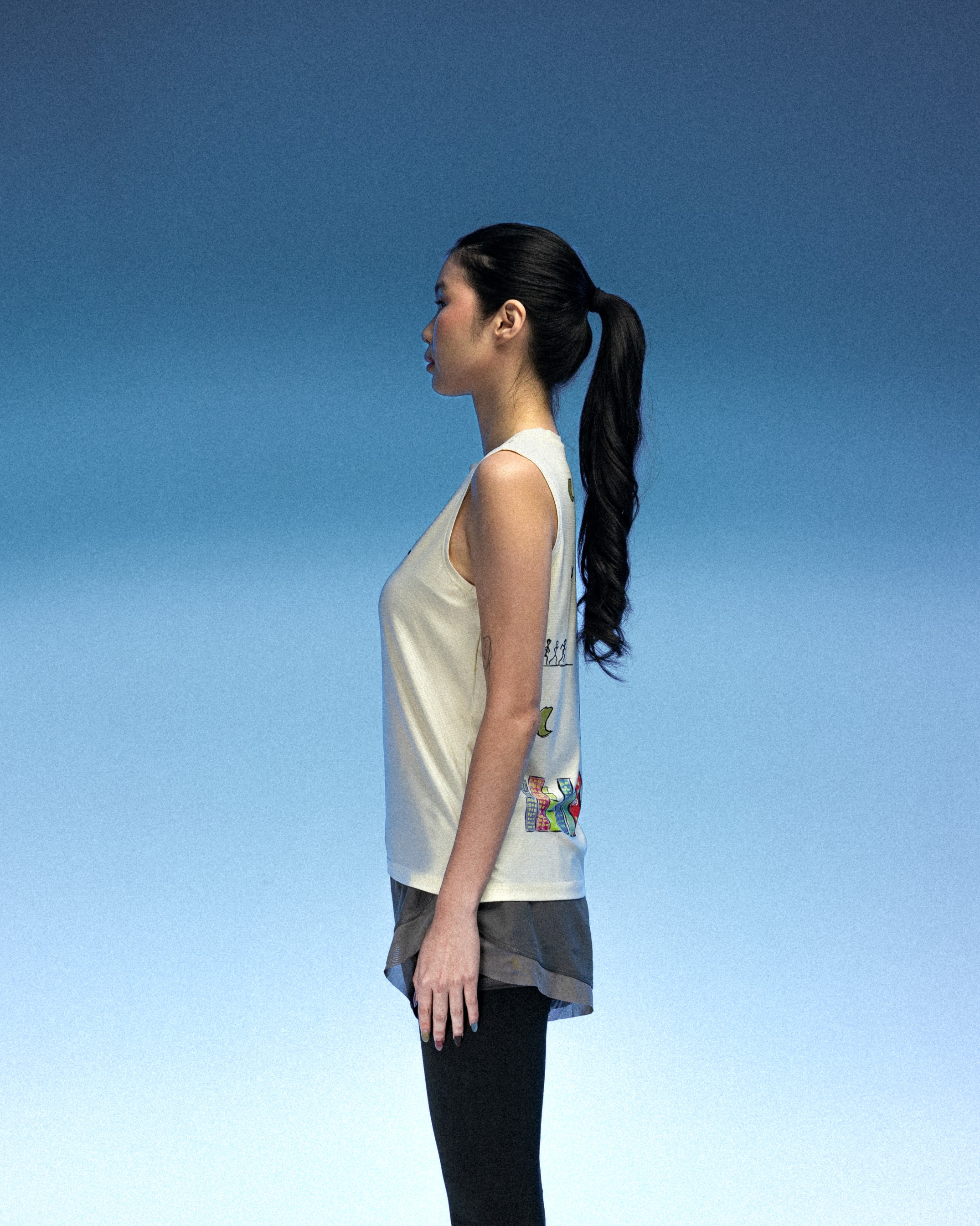 TANK WOMEN'S - ANTIQUE WHITE
