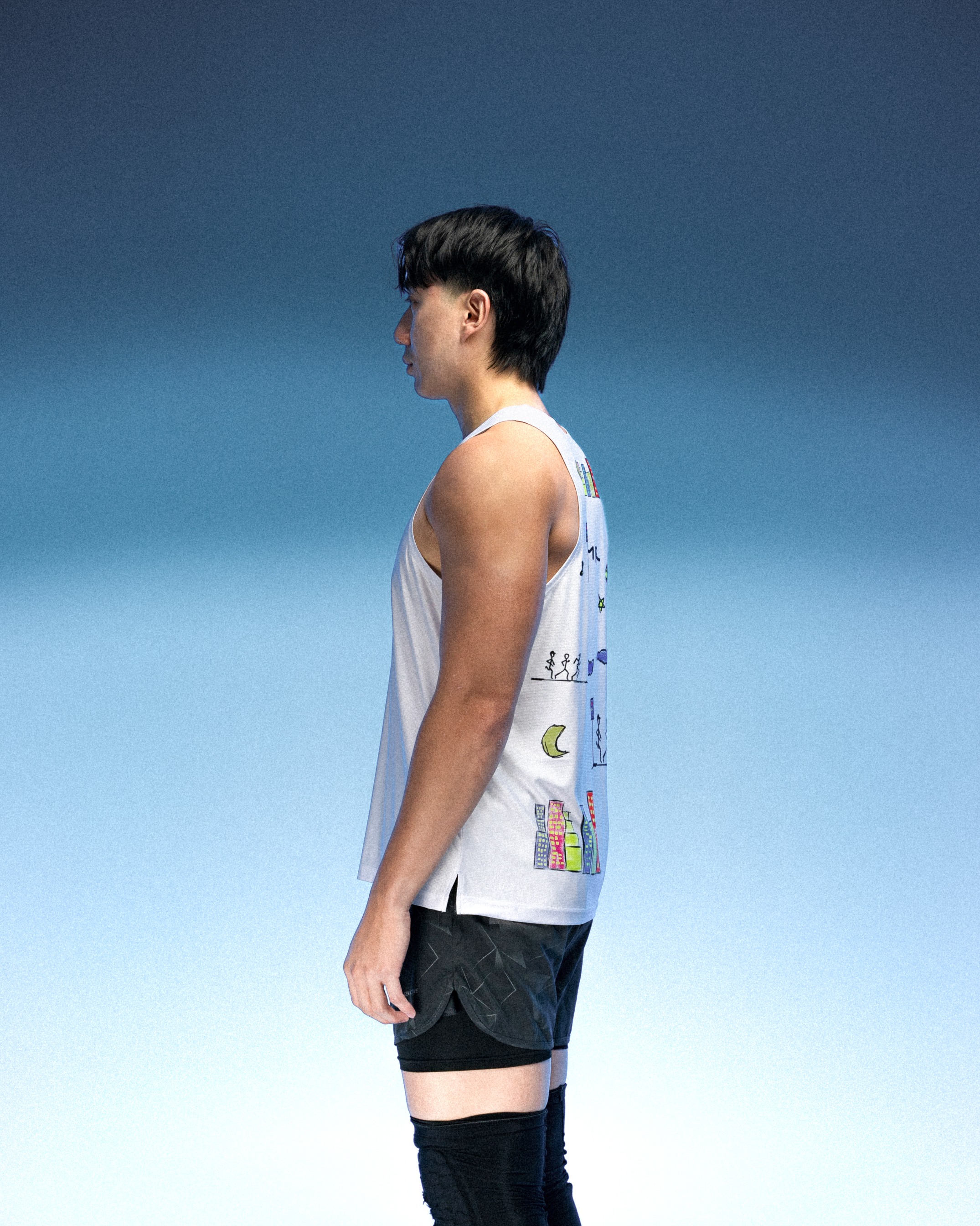 Tank Men's - White
