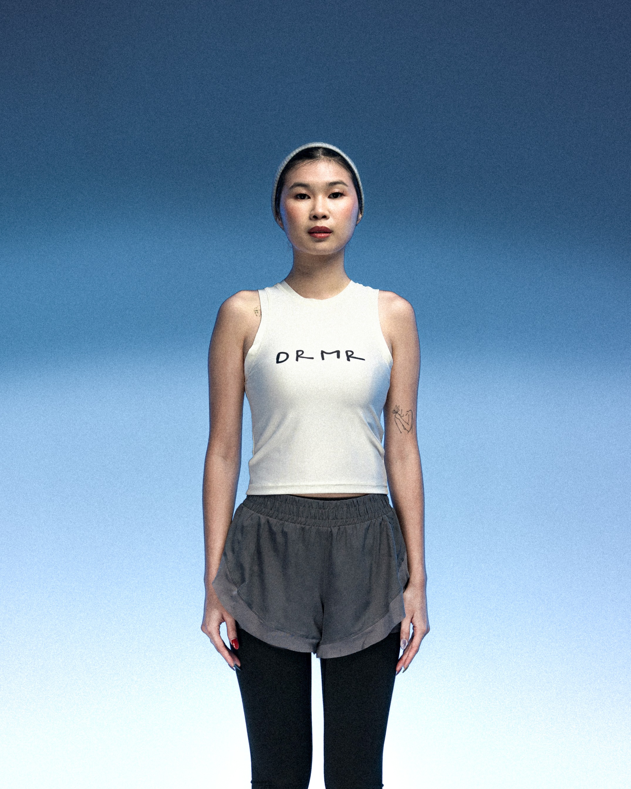 CROP TANK WOMEN'S - ANTIQUE WHITE