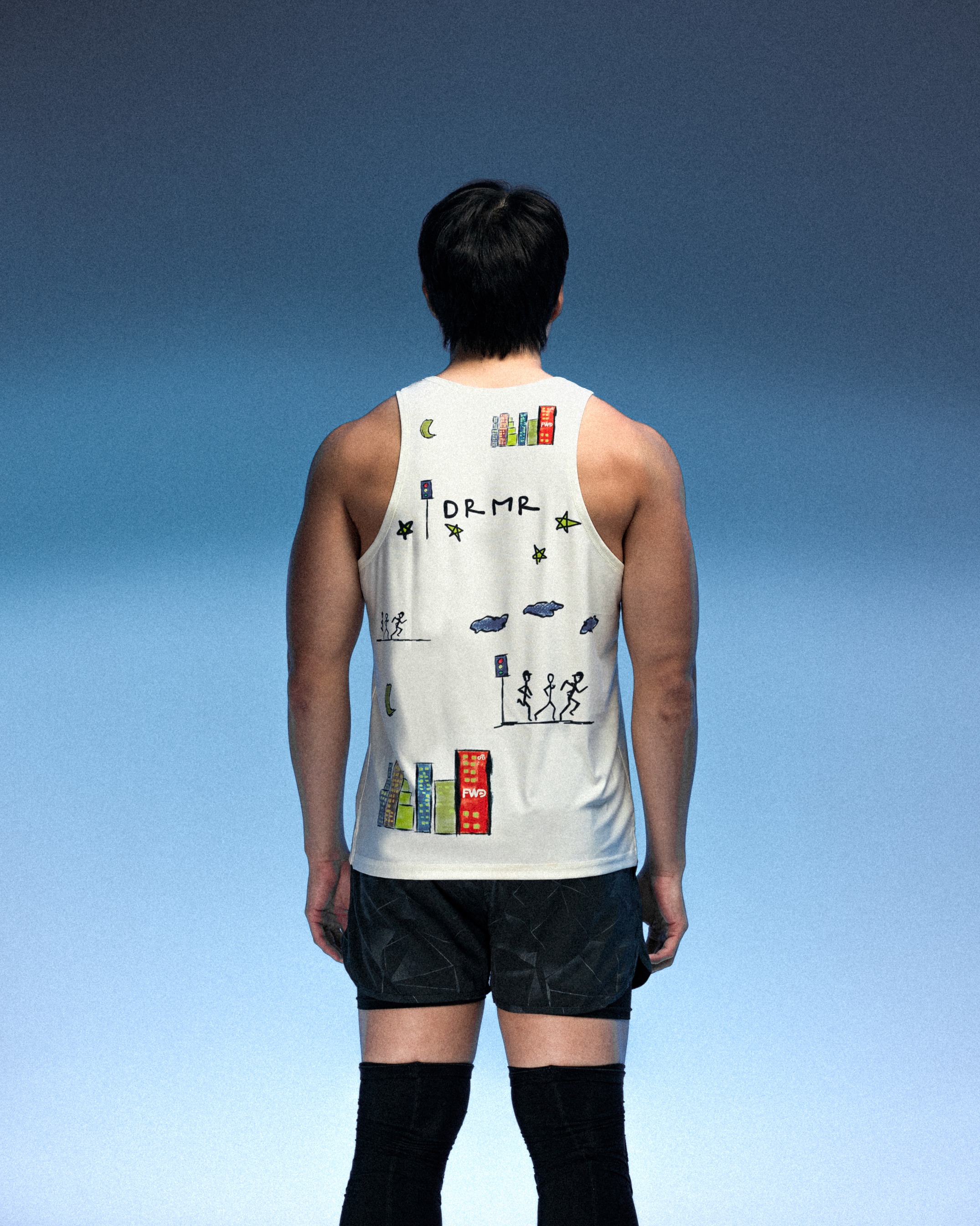 TANK MEN'S - ANTIQUE WHITE