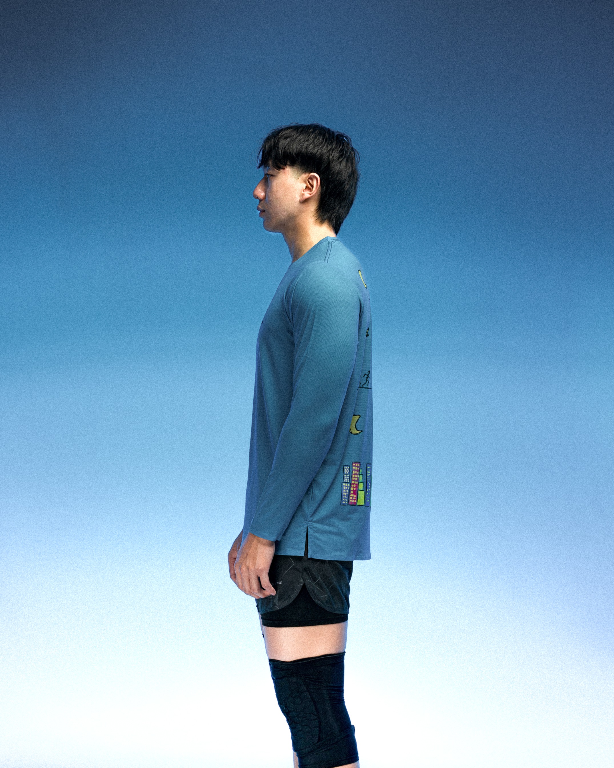 Men's Long Sleeve - Blue