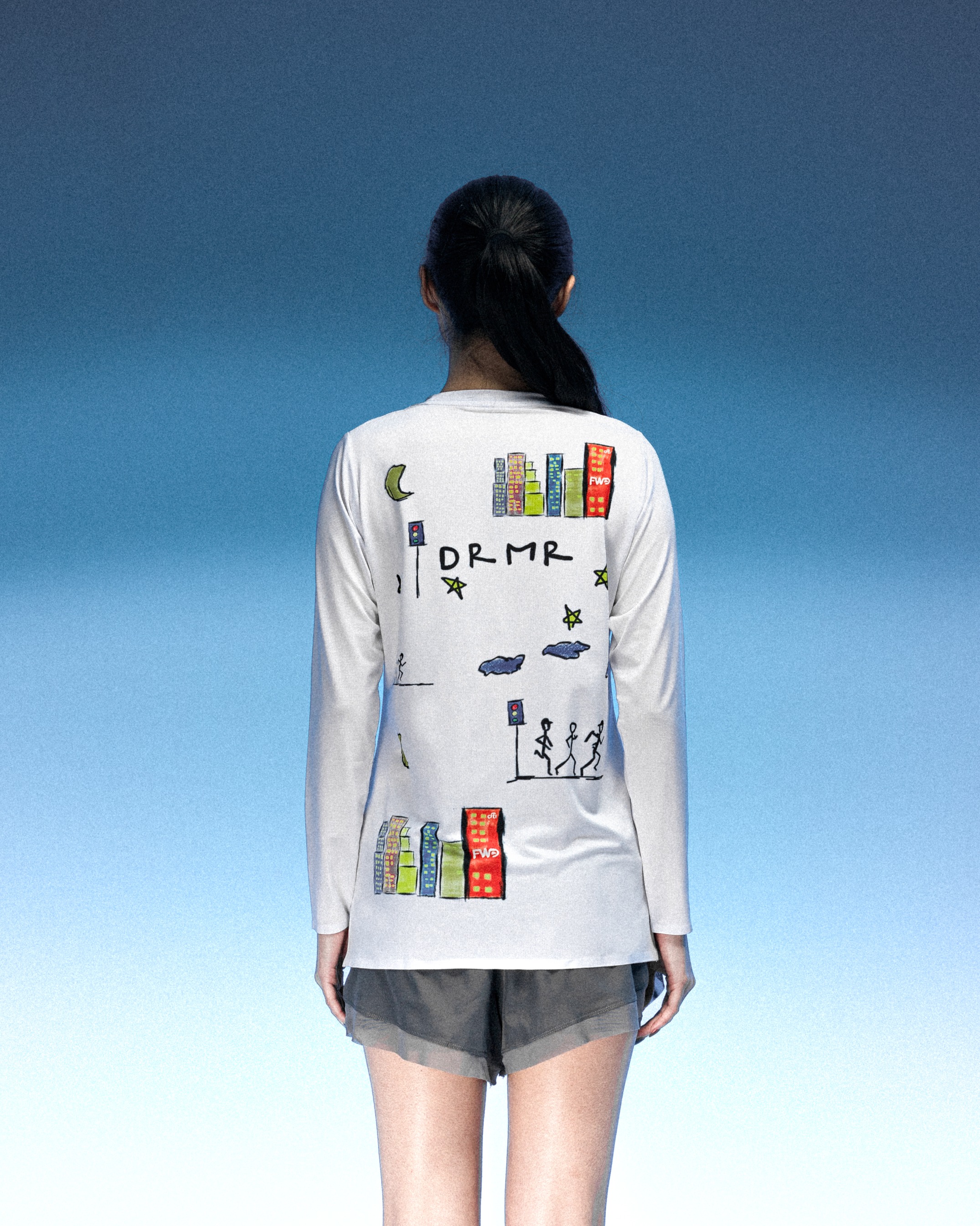 Women's  Long Sleeve - White