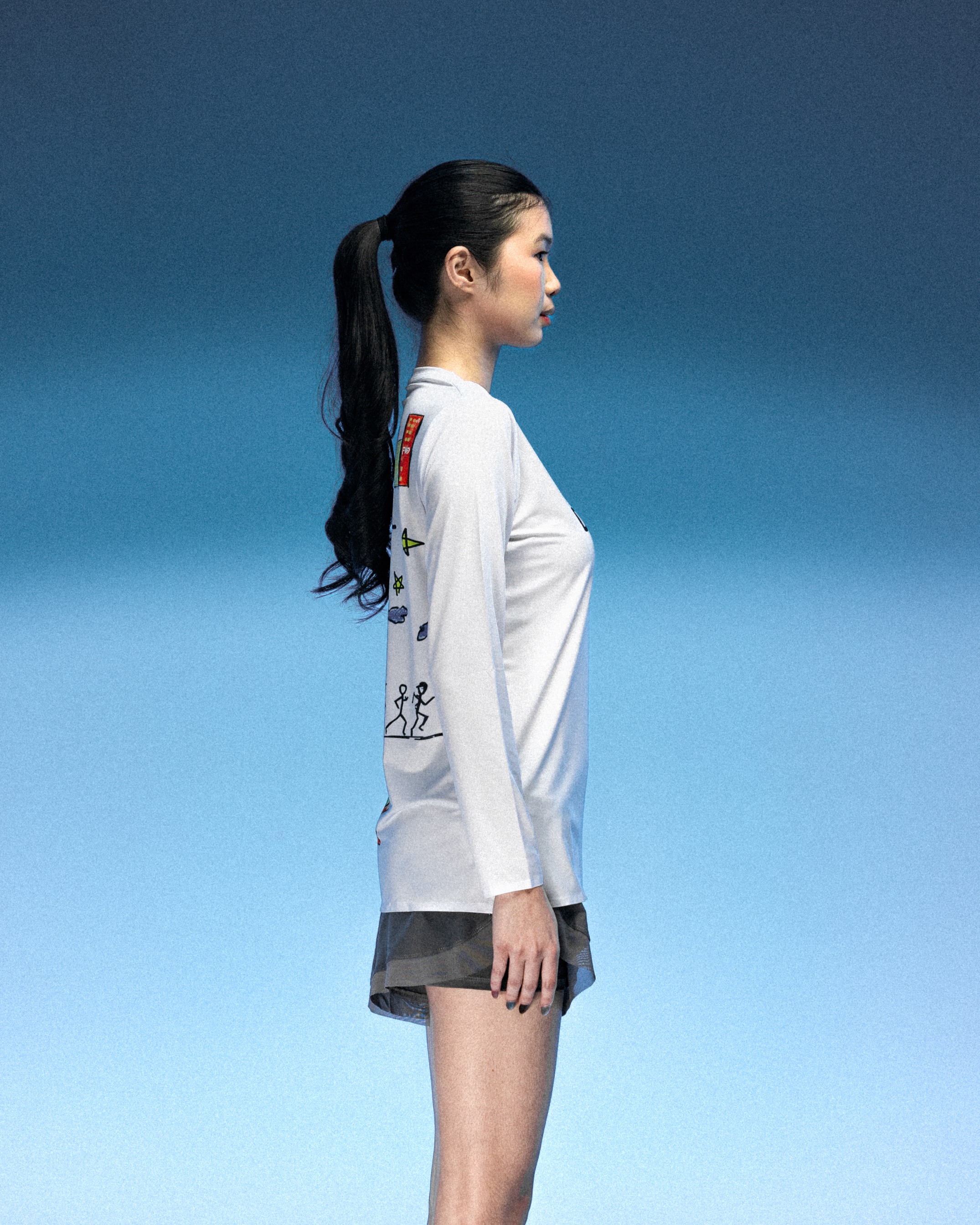 Women's  Long Sleeve - White