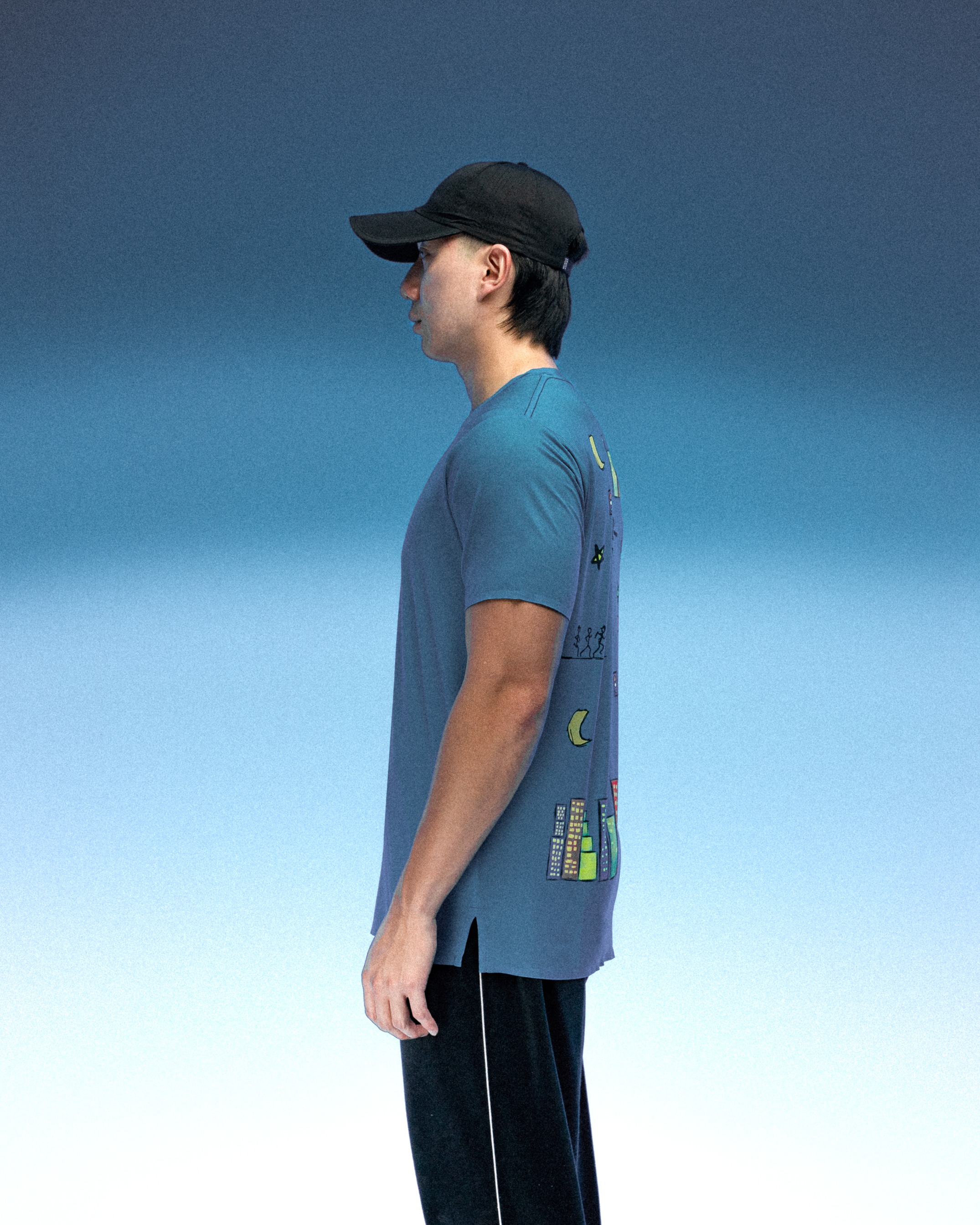 Men's Short Sleeve - Blue