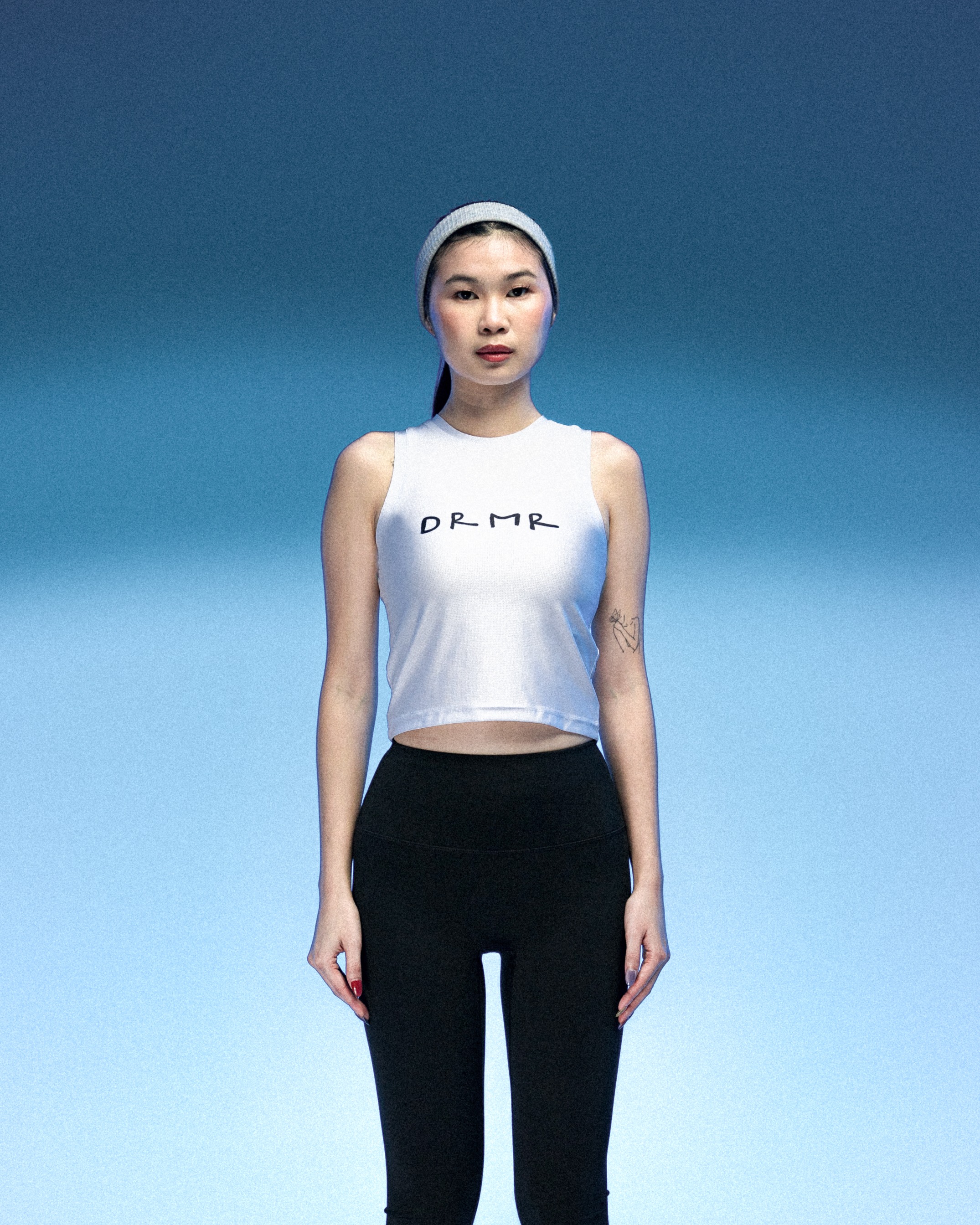 Crop Tank Women's - White