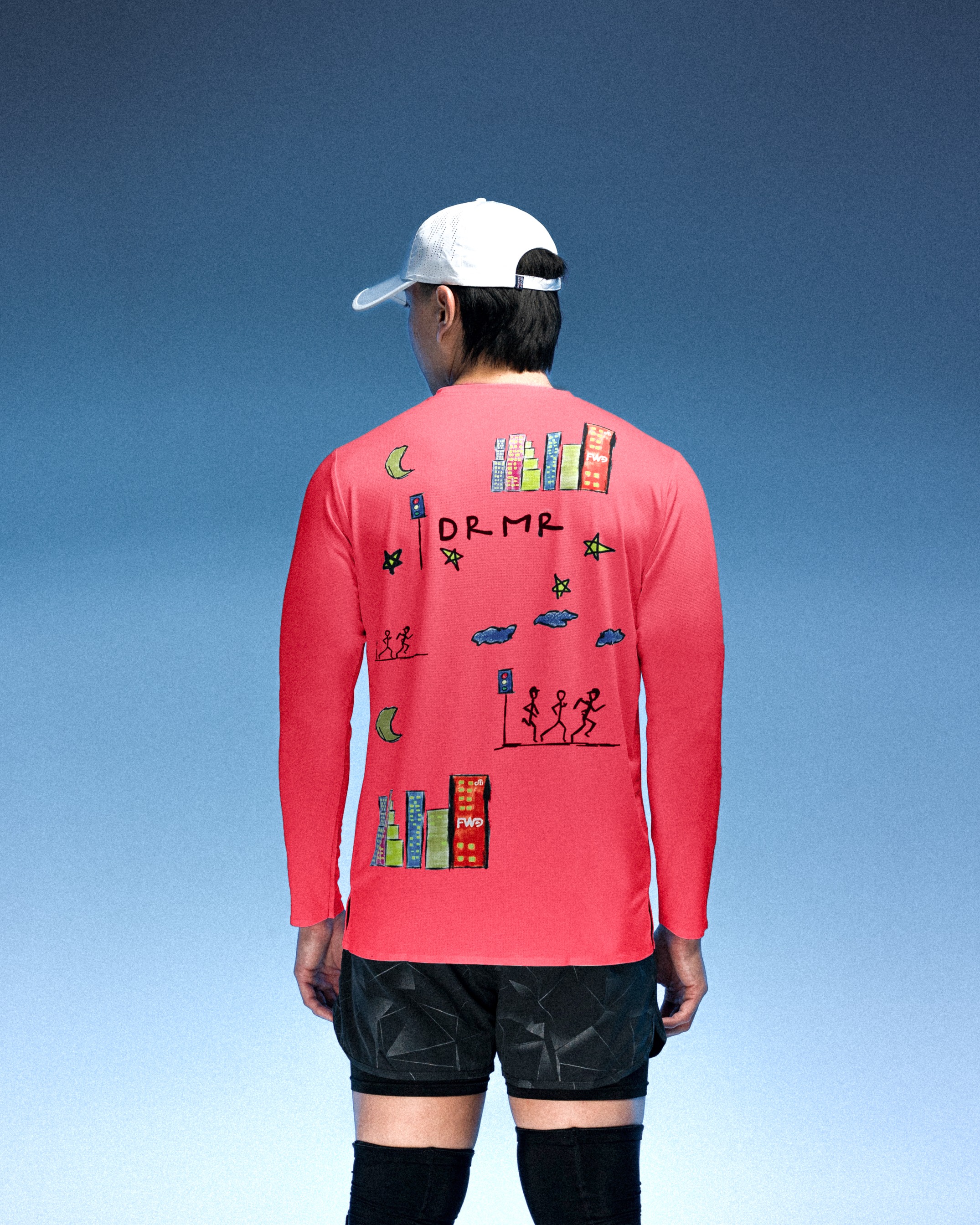 Men's Long Sleeve - Pink