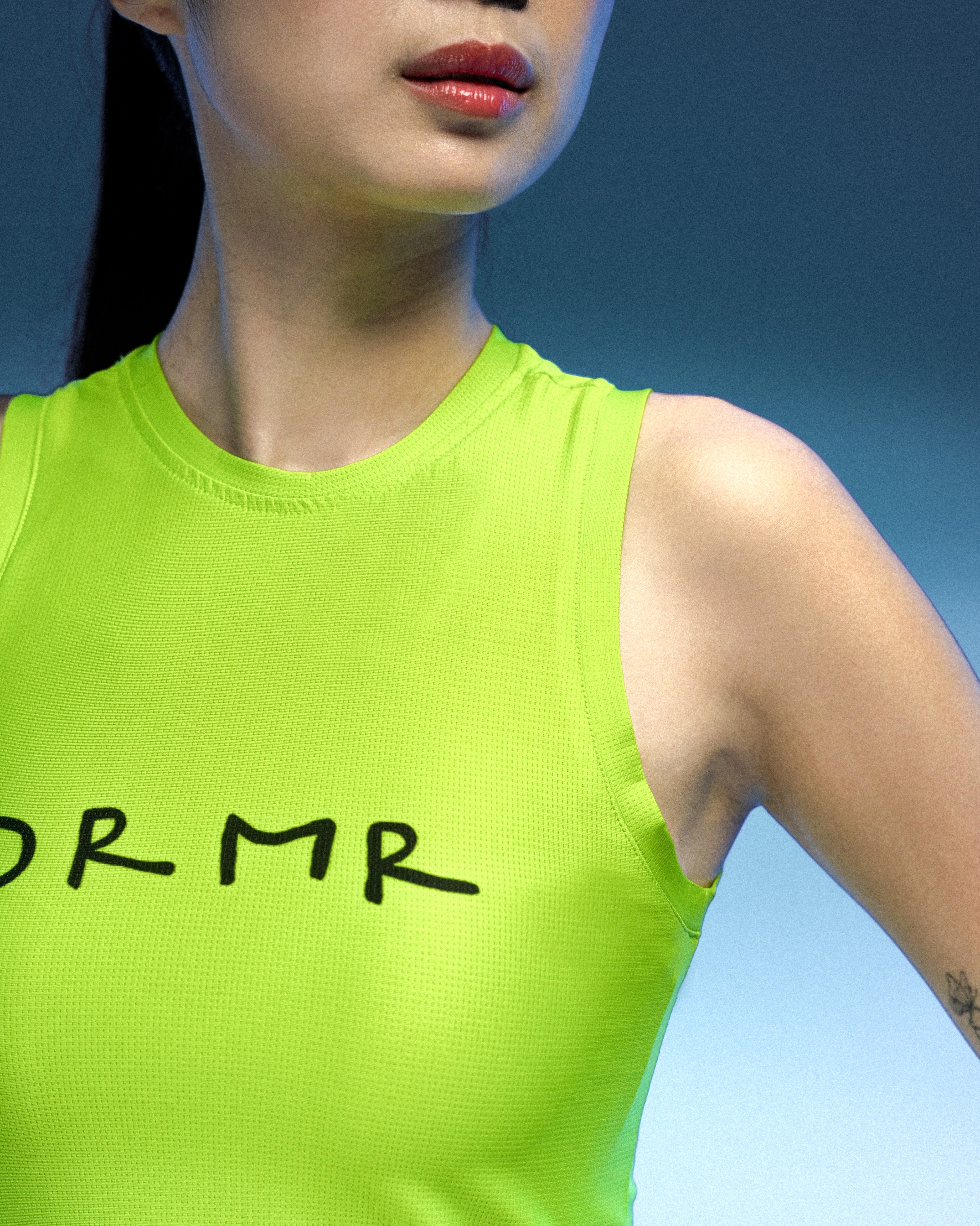 Crop Tank Women's - Lime