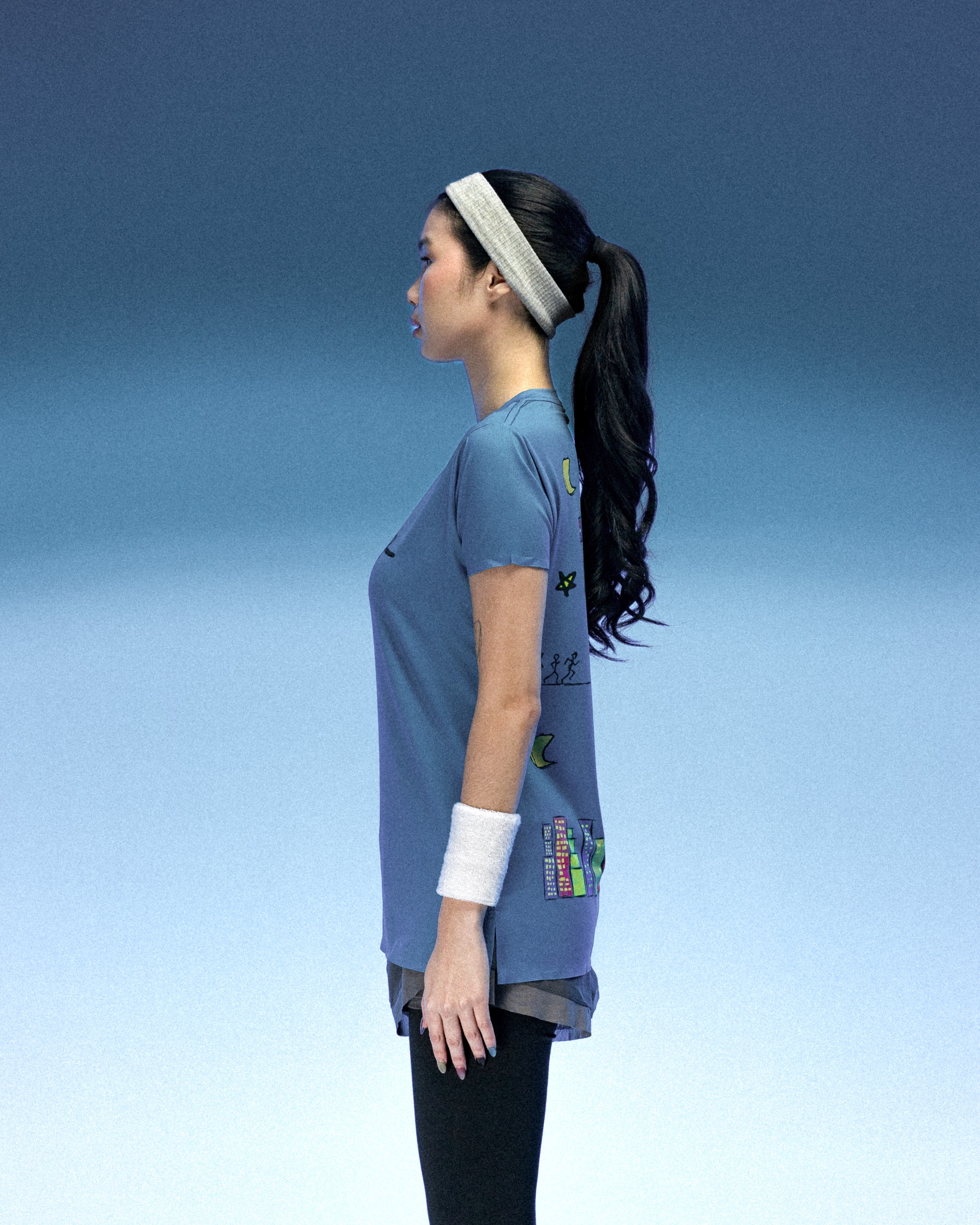 Women's Short Sleeve - Blue 