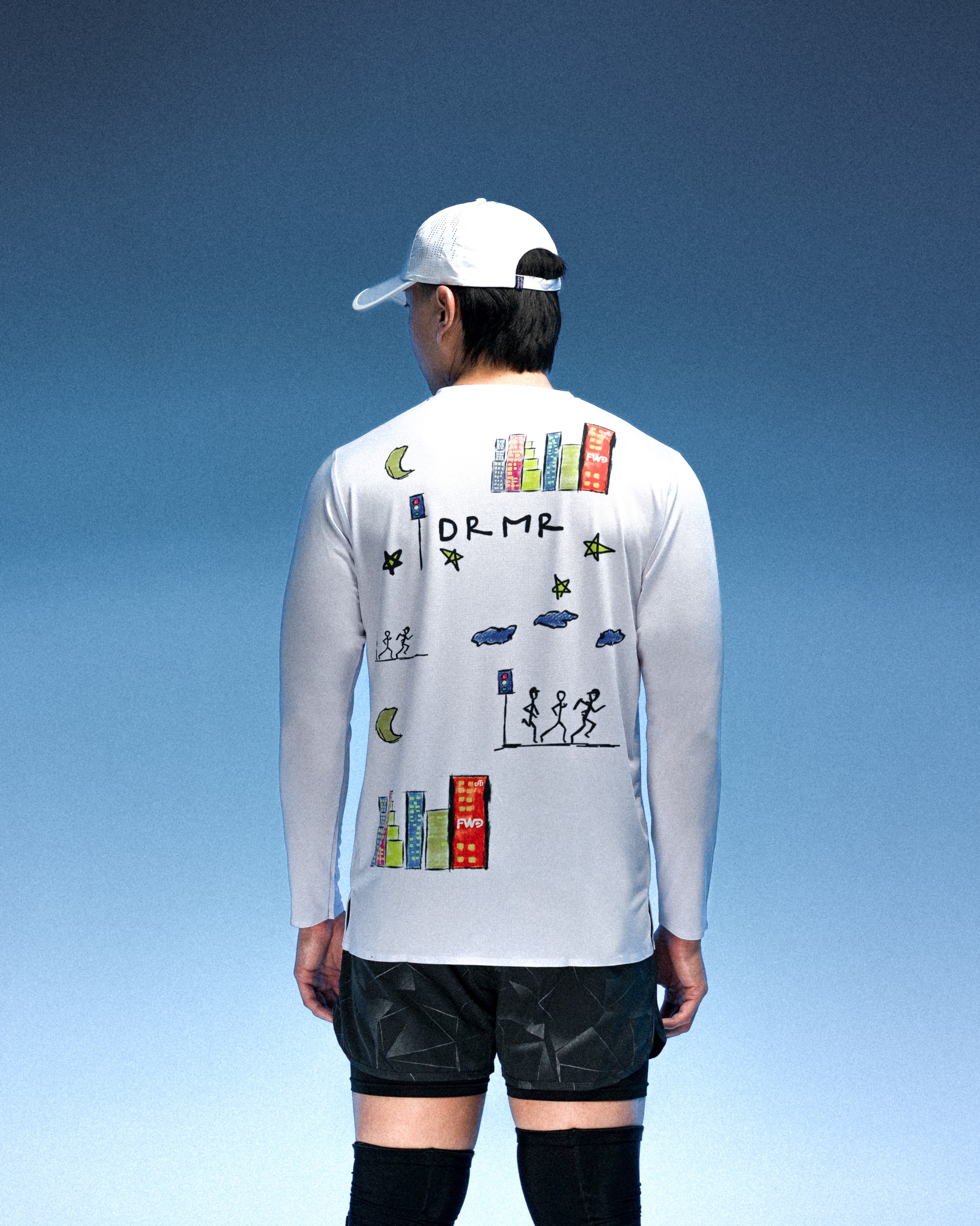 Men's Long Sleeve - White