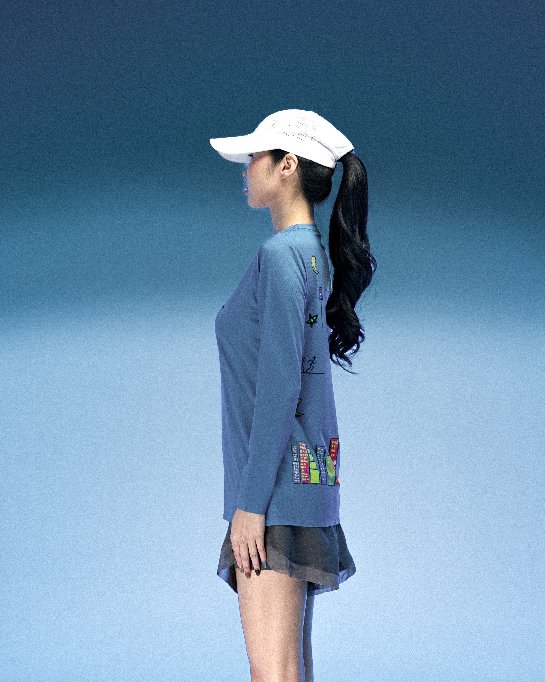 Women's Long Sleeve - Blue
