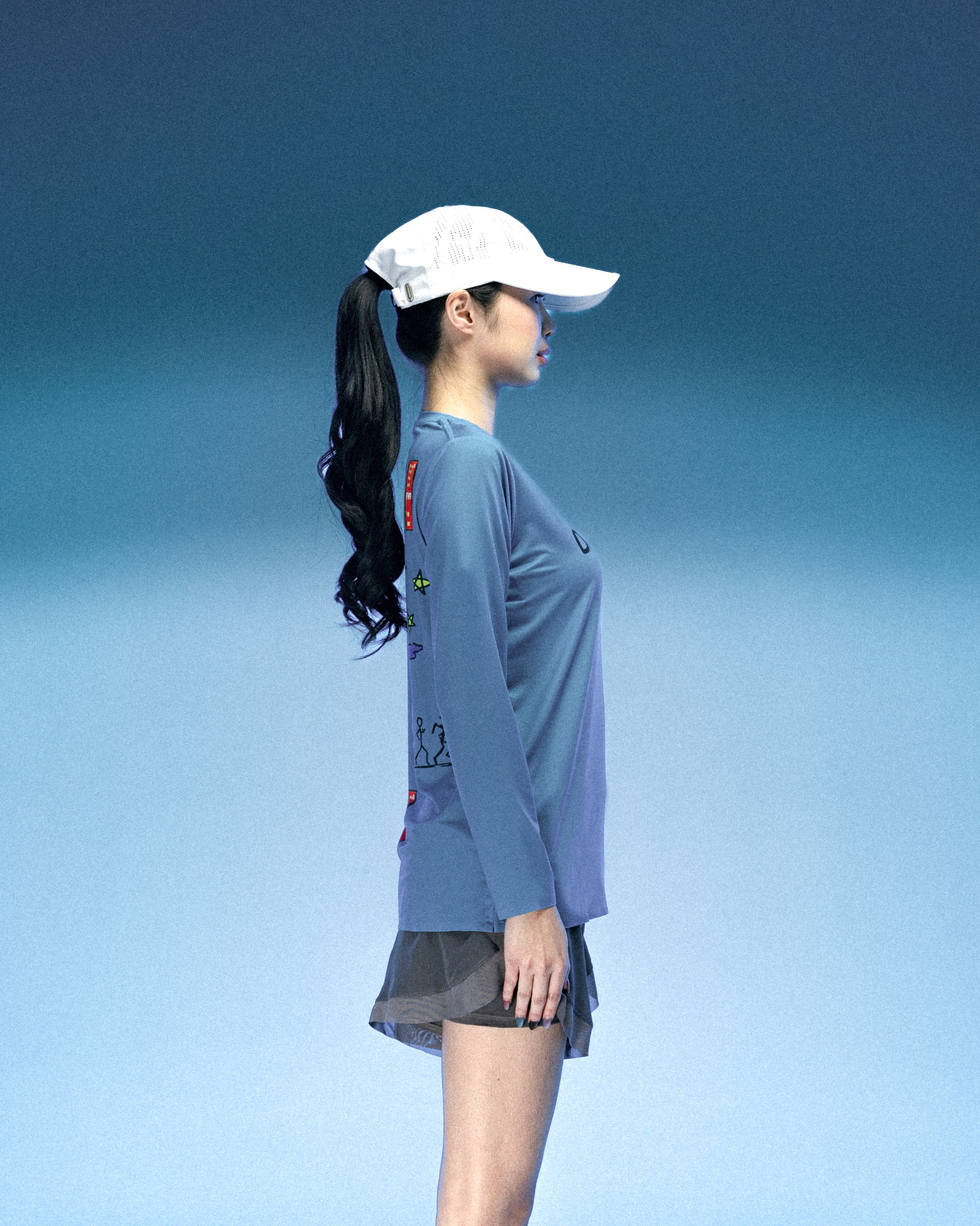 Women's Long Sleeve - Blue