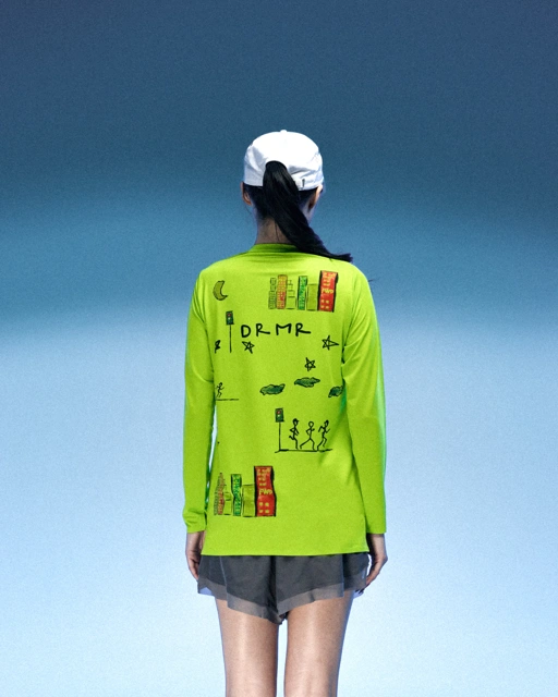 Image of WOMEN’S Long Sleeve - Acid Lime
