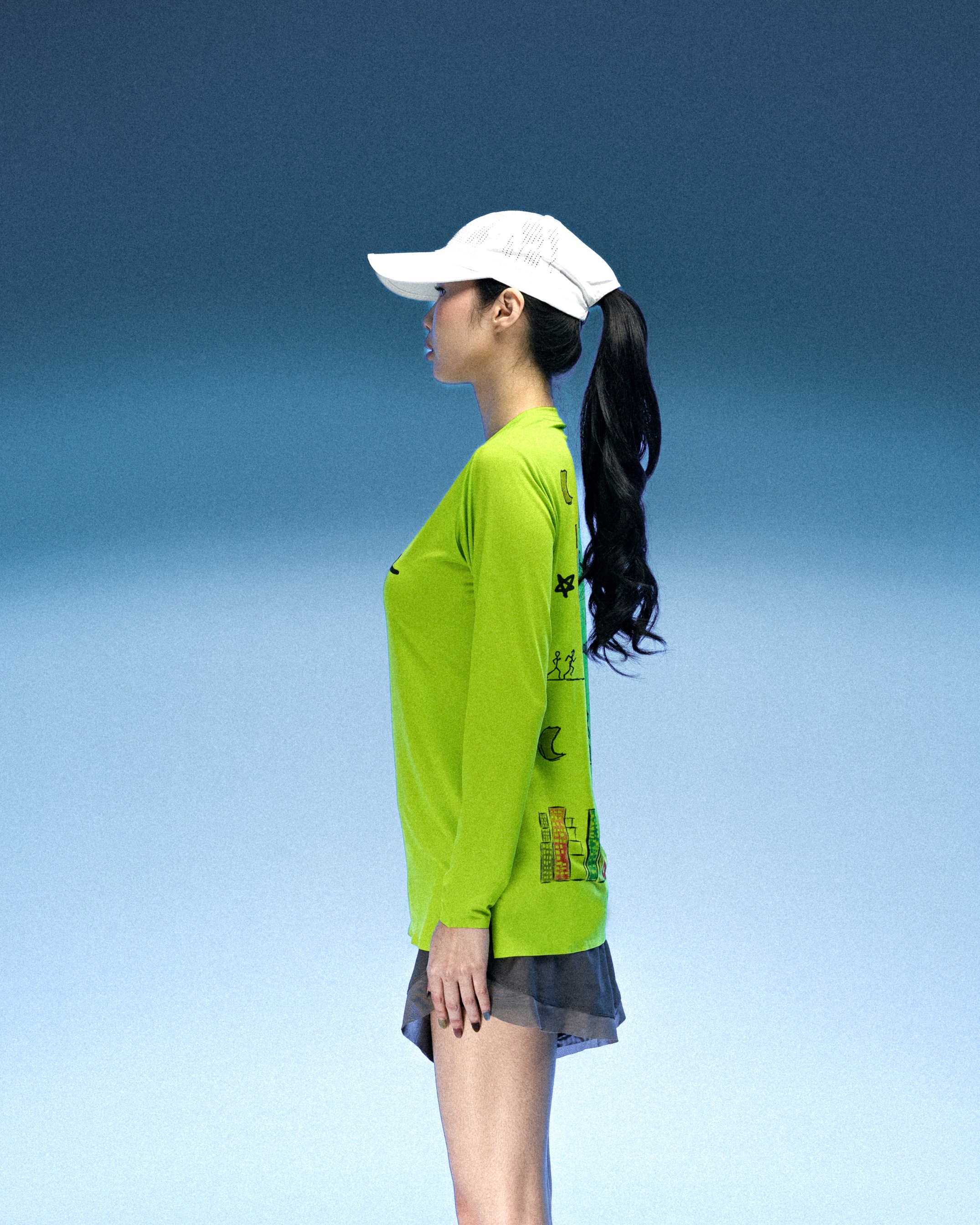 Women's Long Sleeve - Acid Lime