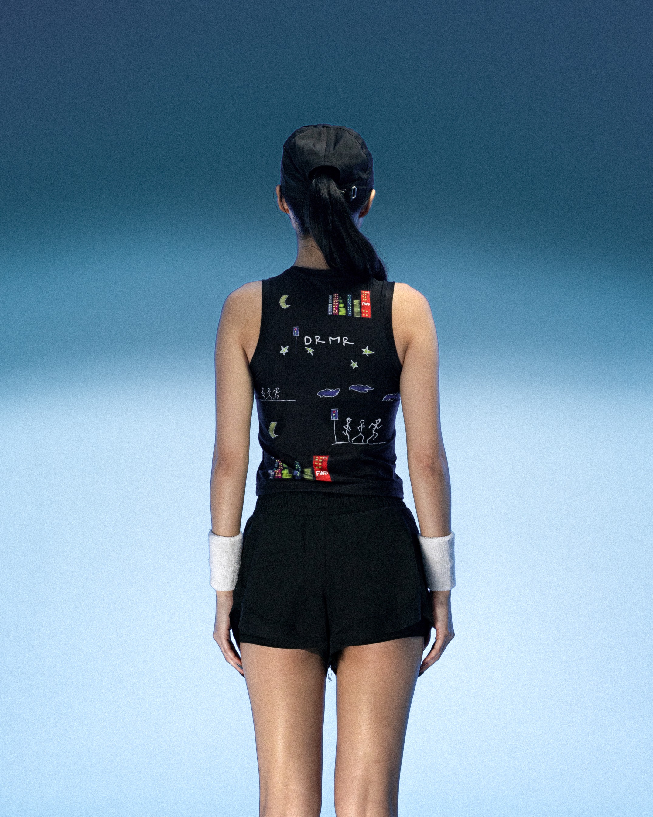Crop Tank Women's - Black