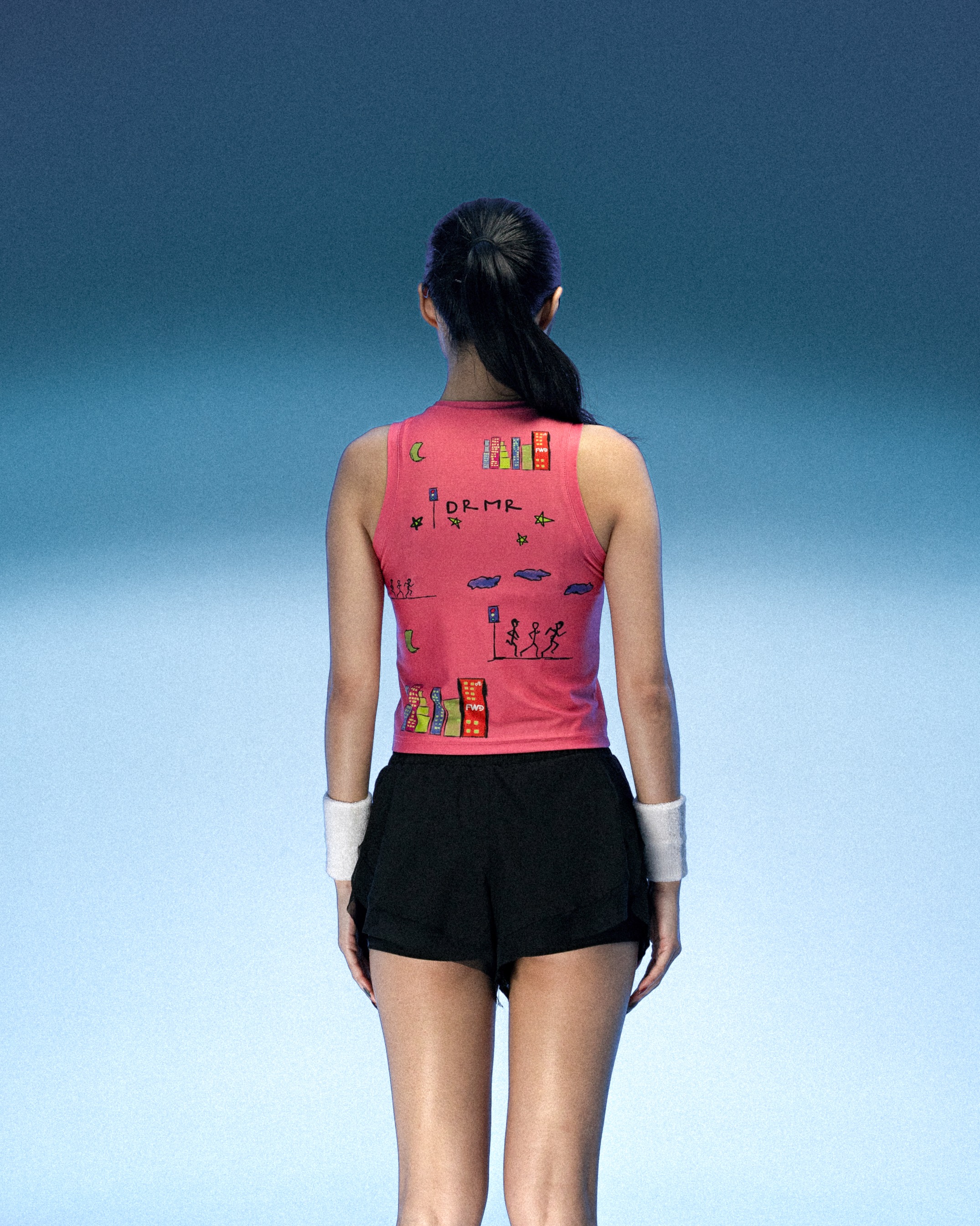 Crop Tank Women's - Pink