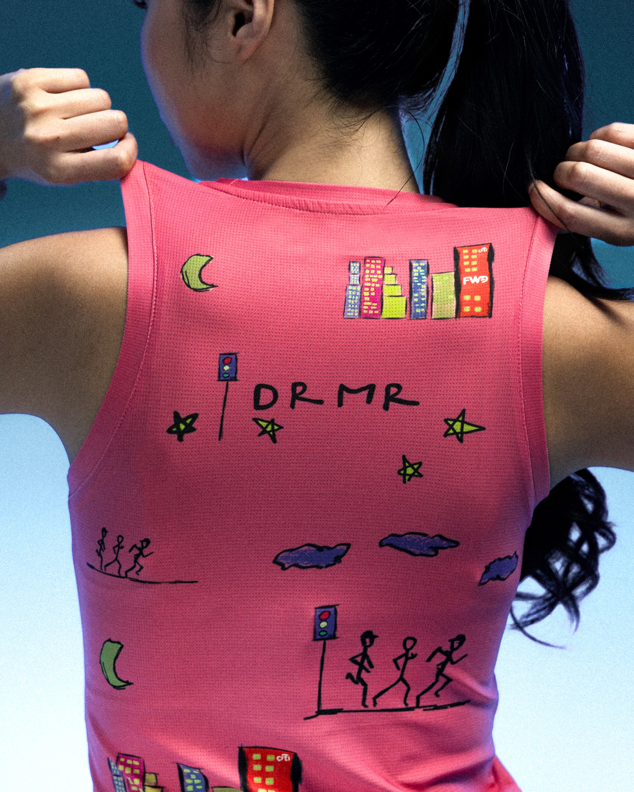 Crop Tank Women's - Pink