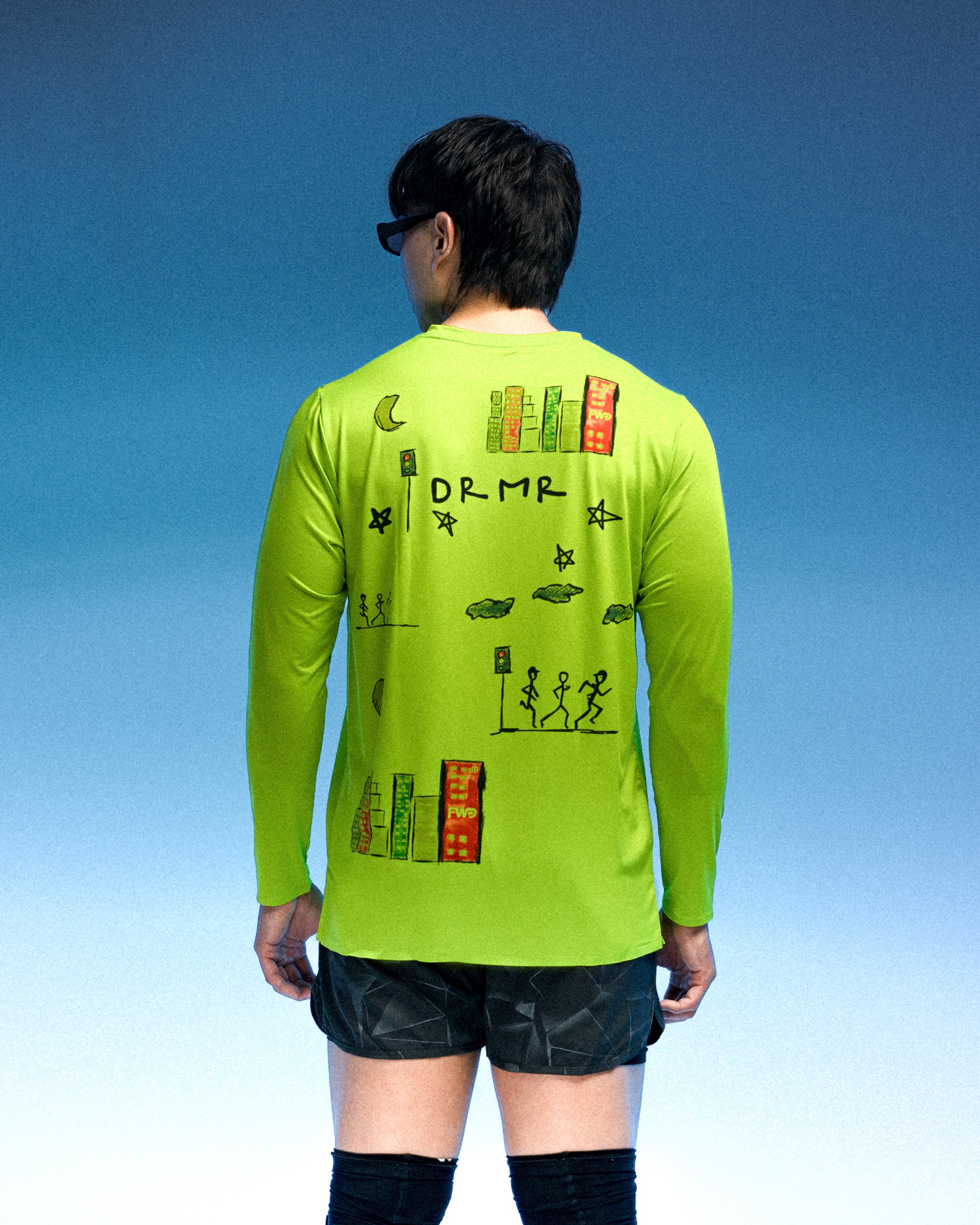 Men's Long Sleeve - Acid Lime